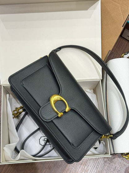 C-O-A-C-H Tabby-Inspired 26 Women Bag – Polished Leather | Premium Edition (Black)