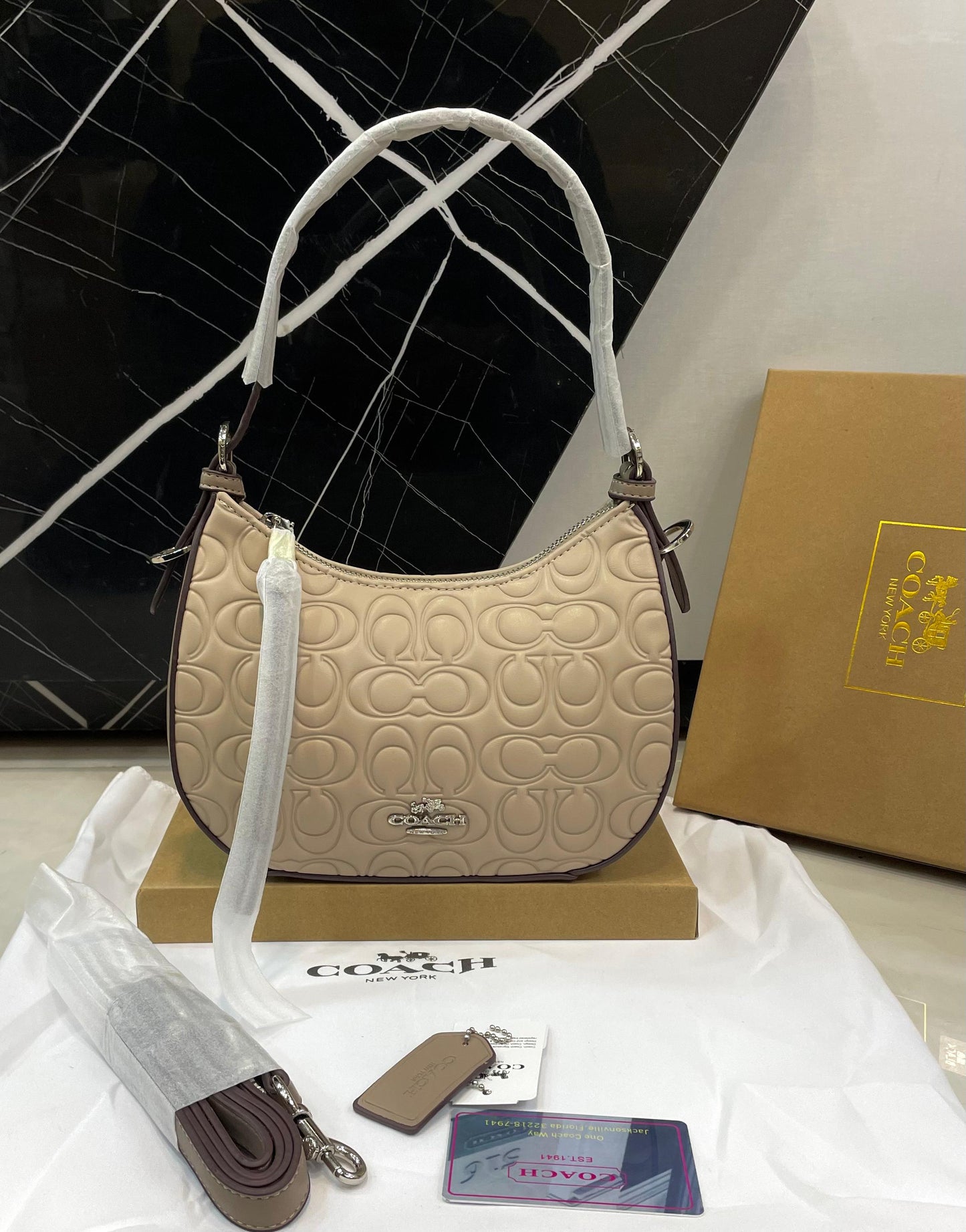 C-O-A-C-H Crossbody Women Bag – Master Class Edition | (Beige)