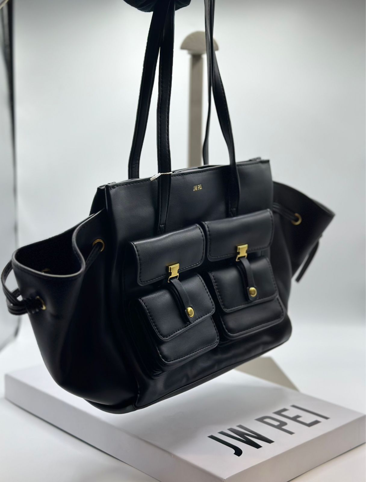J-W P-E-I Linda Tote Women Bag – Premium Edition (Black)