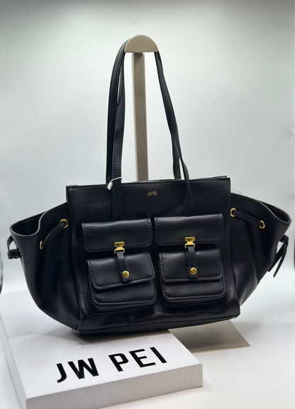 J-W P-E-I Linda Tote Women Bag – Premium Edition (Black)