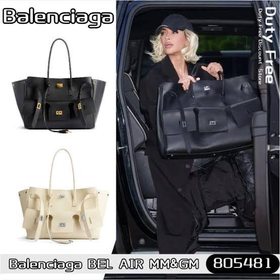 B-A-L-E-N-C-I-A-G-A Luxury Bel Air Carry Women Bag – Premium Edition (Black)