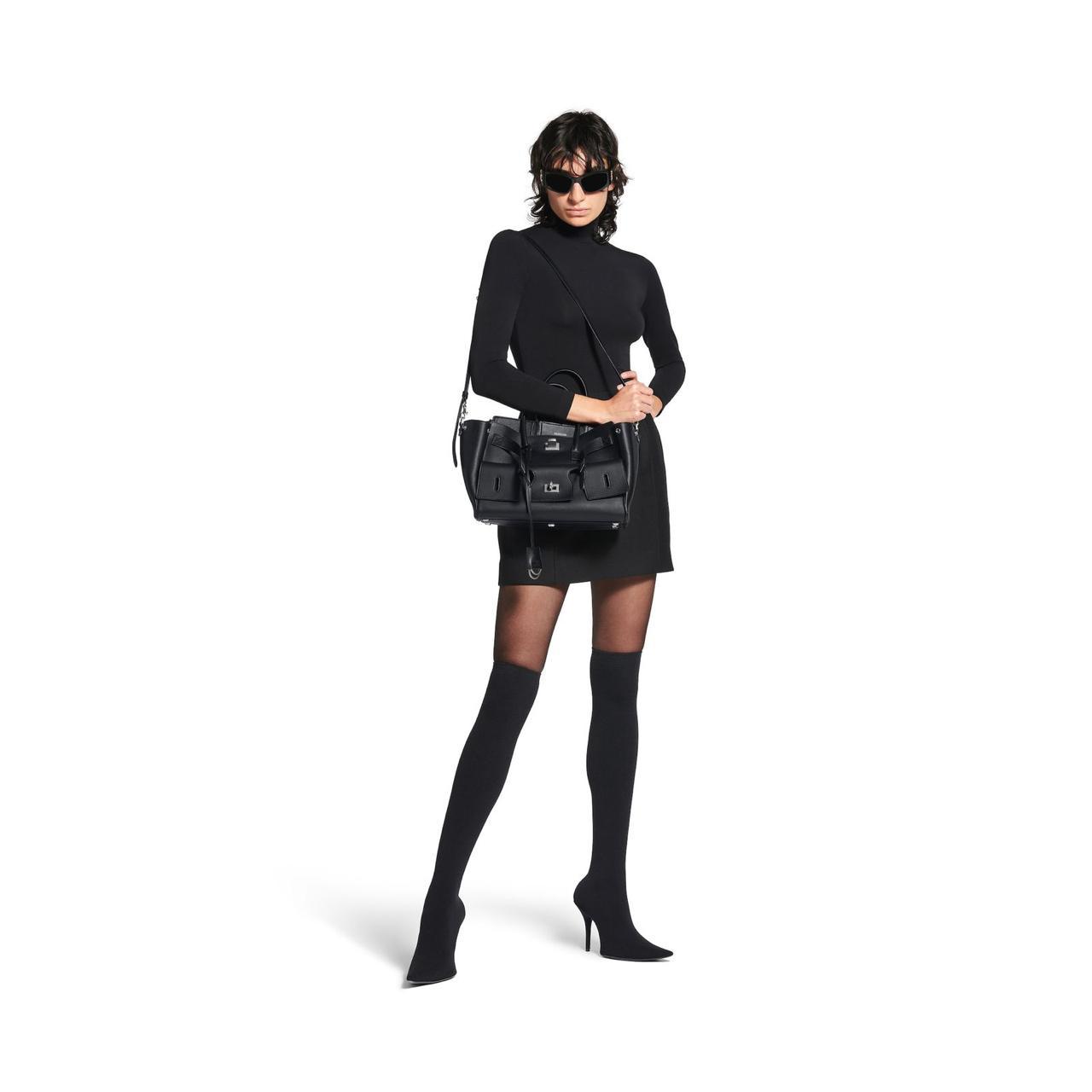 B-A-L-E-N-C-I-A-G-A Luxury Bel Air Carry Women Bag – Premium Edition (Black)