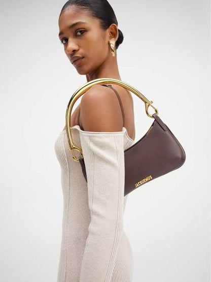 J-A-C-Q-U-E-M-U-S Le Bisou Mousqueton Women Bag – Luxury Edition (Brown)