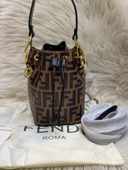 F-E-N-D-I Mon Tresor Mini Bucket Women Bag – Premium Edition