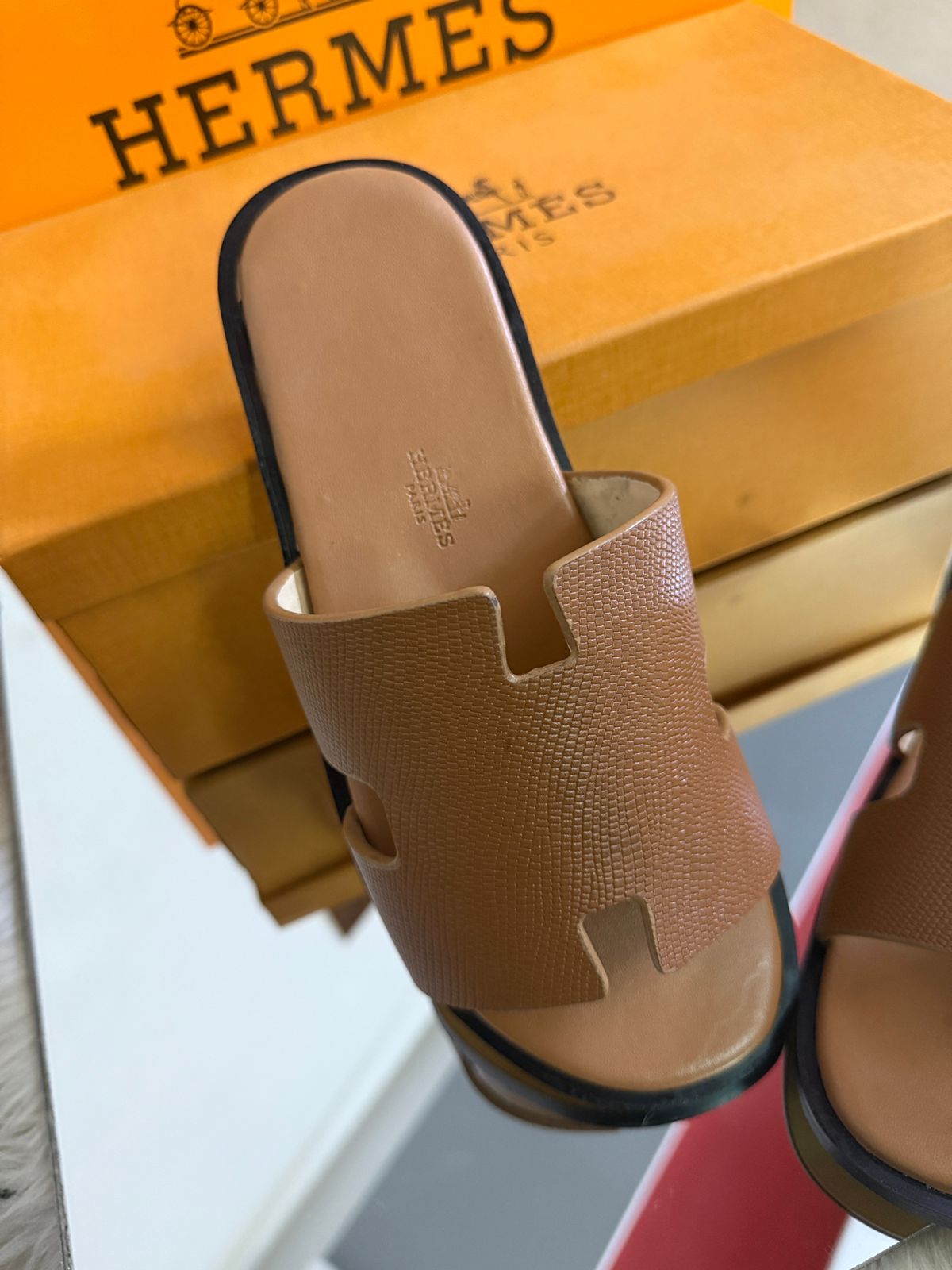 H-E-R-M-È-S Izmir Unisex Sandals – Premium Comfort Style (Beige)