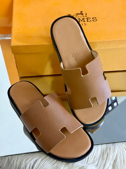 H-E-R-M-È-S Izmir Unisex Sandals – Premium Comfort Style (Beige)