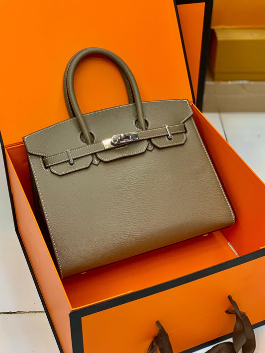 H-E-R-M-È-S Birkin Women Bag – Premium Luxury Edition (Beige)
