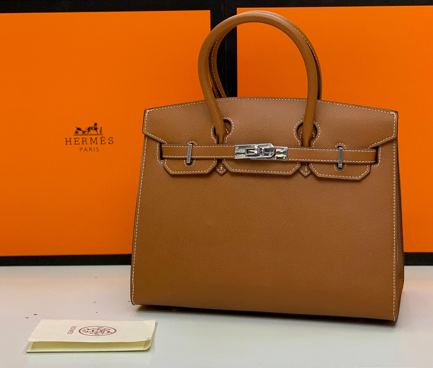 H-E-R-M-È-S Birkin Women Bag – Premium Luxury Edition (Brown)