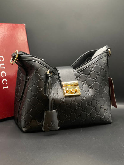 G-U-C-C-I Handbag – Premium Women Bag (Black)