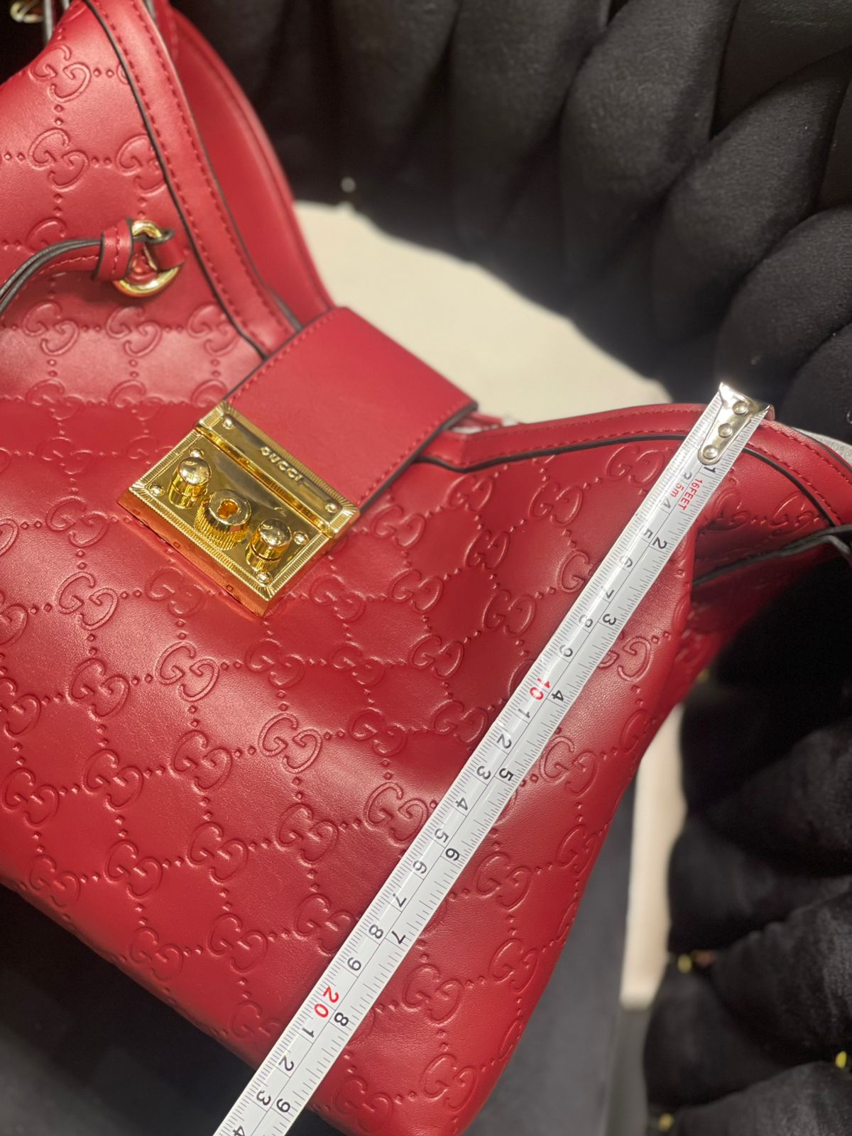 G-U-C-C-I Handbag – Premium Women Bag (Red)