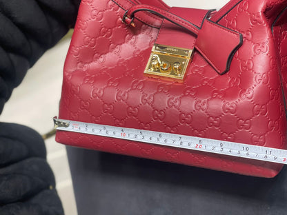 G-U-C-C-I Handbag – Premium Women Bag (Red)