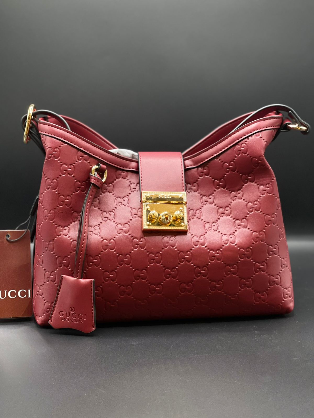 G-U-C-C-I Handbag – Premium Women Bag (Red)