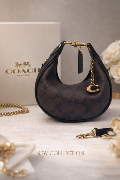 C-O-A-C-H Jonie Mini Women Bag – Compact Luxury Edition (Black-2)
