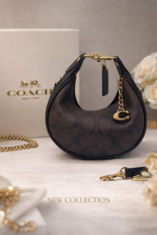 C-O-A-C-H Jonie Mini Women Bag – Compact Luxury Edition (Black-2)