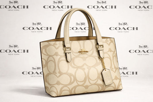 C-O-A-C-H Women Bag – Master Quality Edition (Beige/Cream)