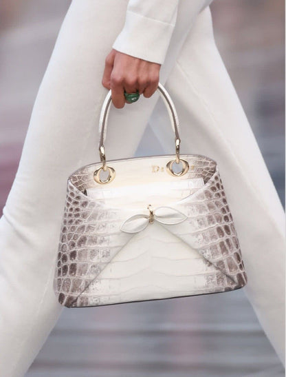 C-H-R-I-S-T-I-A-N D-I-O-R New-Era La Cigale Bag – Master Luxury Edition (White/Grey)