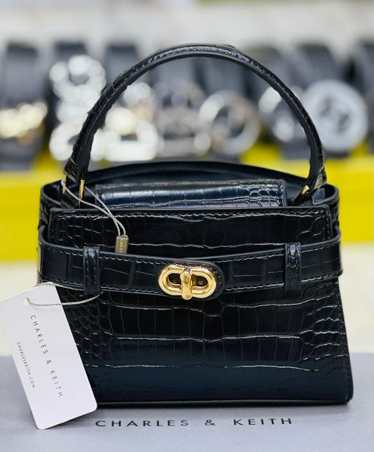 C-H-A-R-L-E-S & K-E-I-T-H Original Women Bag – Classic Edition (Black)