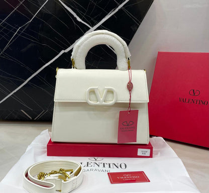 V-A-L-E-N-T-I-N-O Crossbody Women Bag – Master Quality Edition (White)