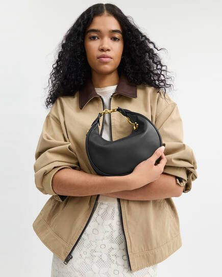 C-O-A-C-H Jonie Plain Mini Women Bag – Compact Luxury Edition (Black)