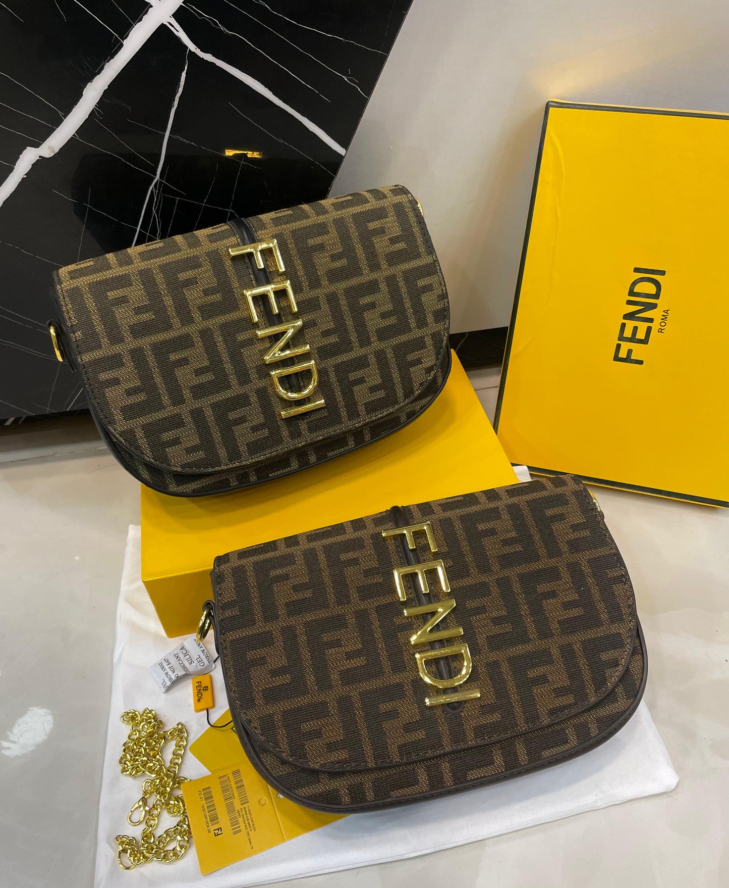 F-E-N-D-I Crossbody Women Bag – Master Class Edition (Design-2)