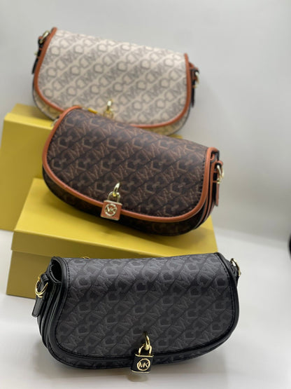 M-I-C-H-A-E-L K-O-R-S Crossbody Women Bag – Classic Edition (Black)