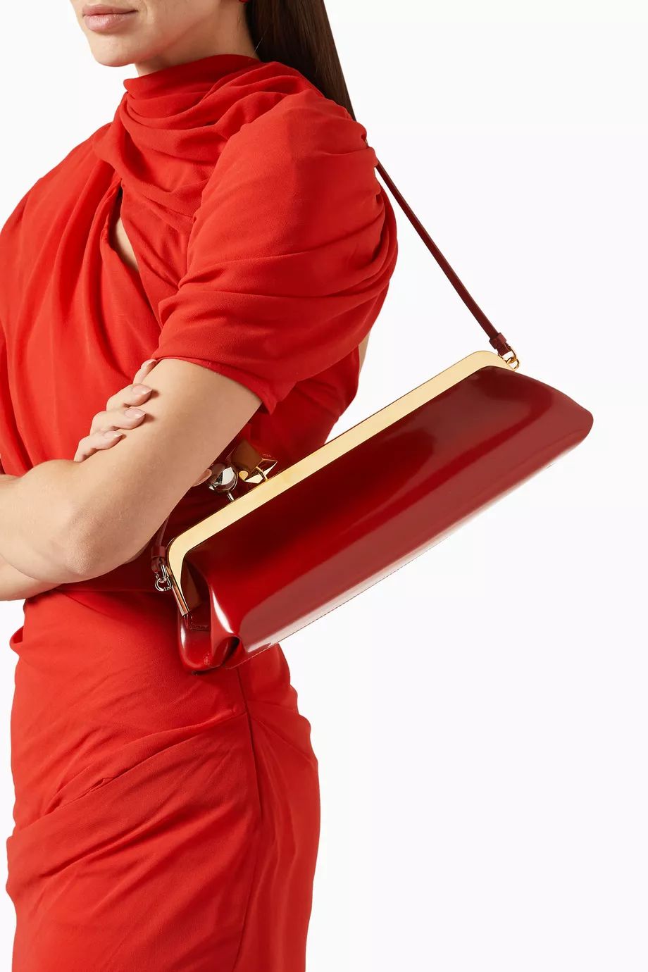 J-A-C-Q-U-E-M-U-S Salon Clutch Women Bag – Master Quality Edition (Red)