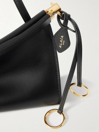 A-L-A-Ï-A Le Click East West Medium Shoulder Women Bag – Elegant Edition (Black)
