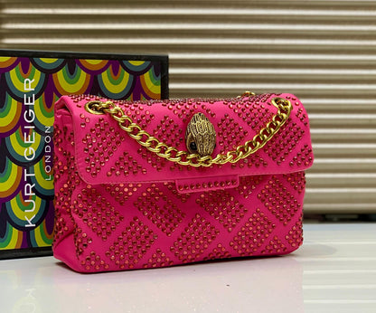 K-U-R-T G-E-I-G-E-R Kensington Drench Women Bag – Official Model (Pink-1)