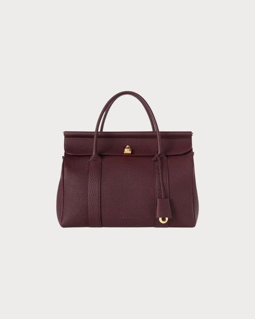 L-O-R-O P-I-A-N-A Loom Bag L32 – Refined Carry Women Bag (Maroon)