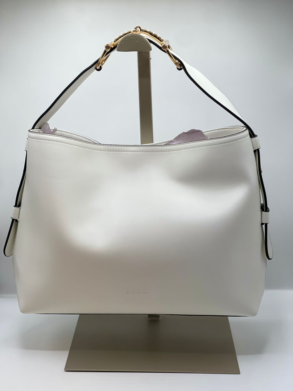 G-U-C-C-I Beatrix Medium Tote – Everyday Luxe Carry Women Bag (White)