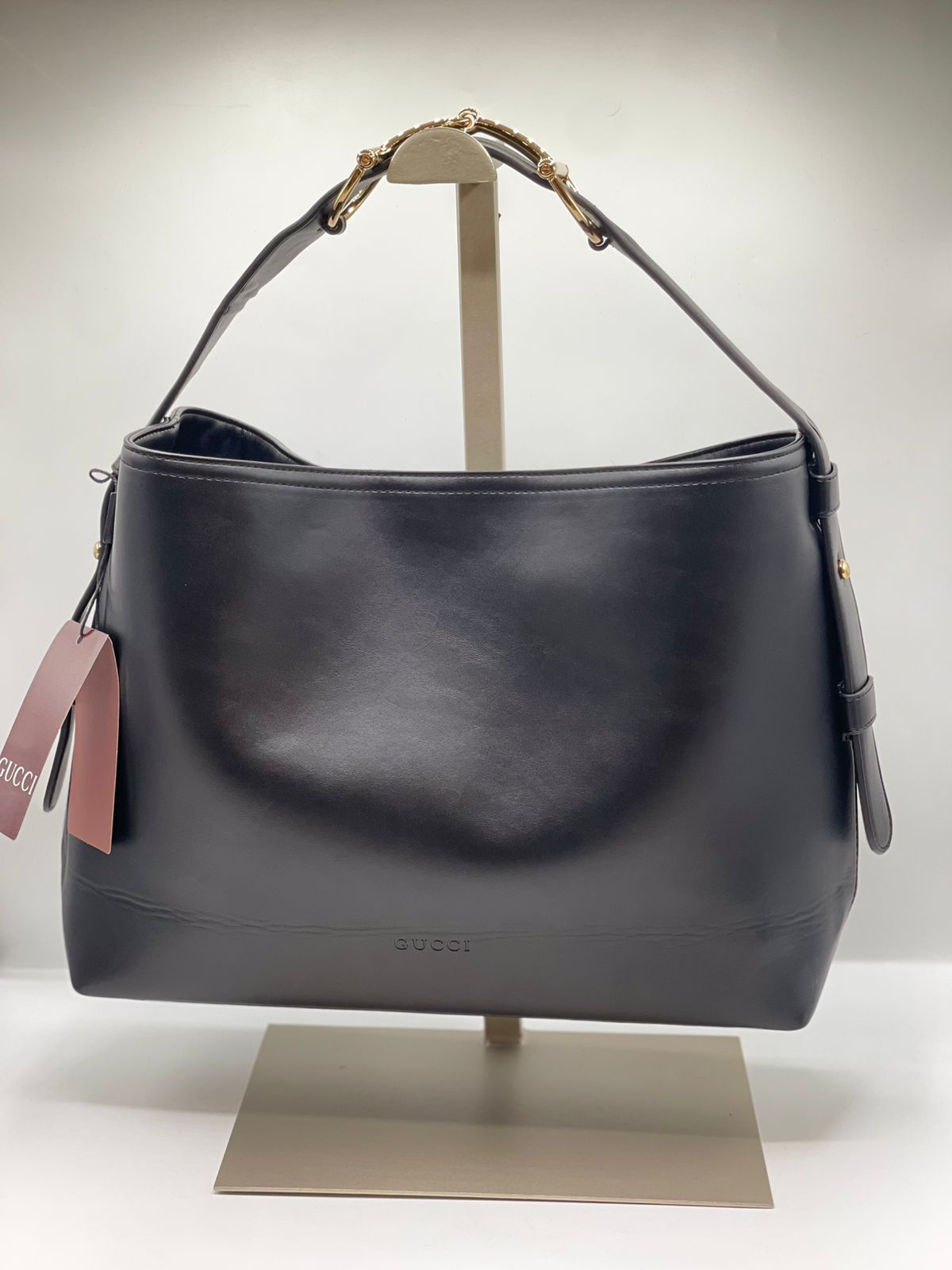 G-U-C-C-I Beatrix Medium Tote – Everyday Luxe Carry Women Bag (Black)