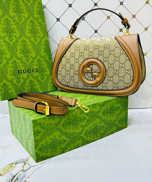 G-U-C-C-I Blondie Women Bag – Retro Luxe Revival (Brown)