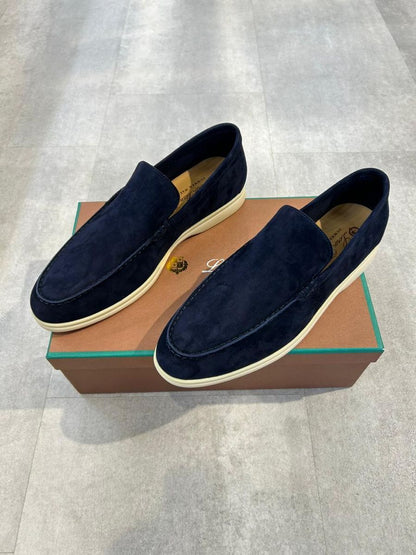L-O-R-O P-I-A-N-A Unisex Shoes – Comfort Luxe Footwear (Blue)