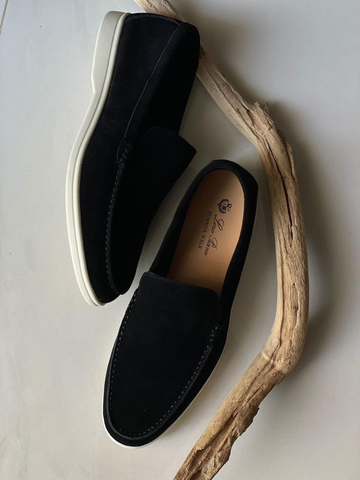 L-O-R-O P-I-A-N-A Unisex Shoes – Comfort Luxe Footwear (Black)