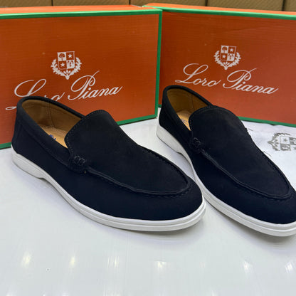 L-O-R-O P-I-A-N-A Unisex Shoes – Comfort Luxe Footwear (Black)