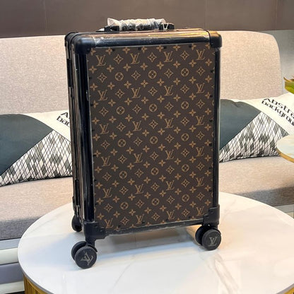 L-O-U-I-S V-U-I-T-T-O-N Monogram Luggage Bags – Travel Luxe Collection (Brown)