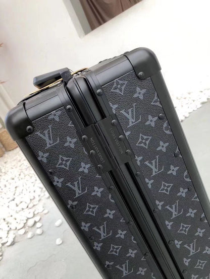 L-O-U-I-S V-U-I-T-T-O-N Monogram Luggage Bags – Travel Luxe Collection (Black/Grey)