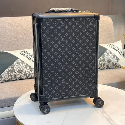 L-O-U-I-S V-U-I-T-T-O-N Monogram Luggage Bags – Travel Luxe Collection (Black/Grey)