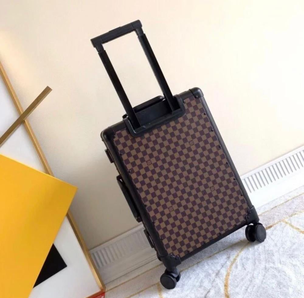 L-O-U-I-S V-U-I-T-T-O-N Monogram Luggage Bags – Travel Luxe Collection (Brown)