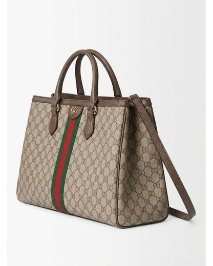 G-U-C-C-I Ophidia GG Supreme Medium Tote – Signature Luxe Women Bag (Medium)