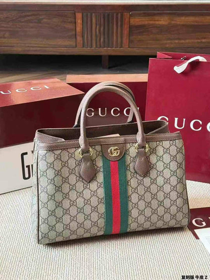 G-U-C-C-I Ophidia GG Supreme Medium Tote – Signature Luxe Women Bag (Medium)