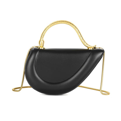 B-V-L-G-A-R-I Serpenti Cuore 1968 Top Handle – Iconic Luxe Women Bag (Black)