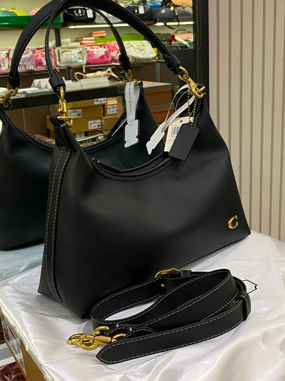C-O-A-C-H Juliet Shoulder Bag – Everyday Luxe Women Bag (Black)