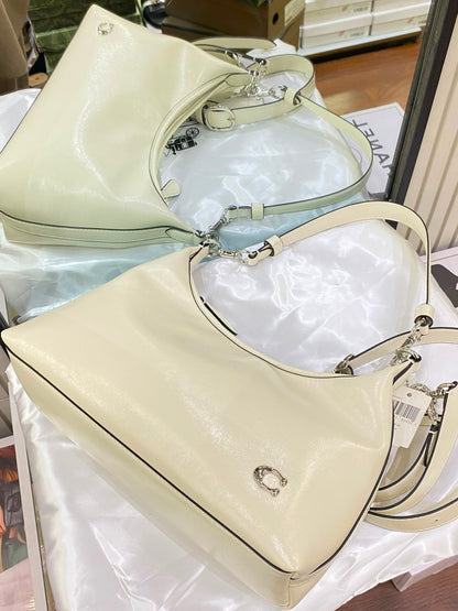 C-O-A-C-H Juliet Shoulder Bag – Everyday Luxe Women Bag (White)