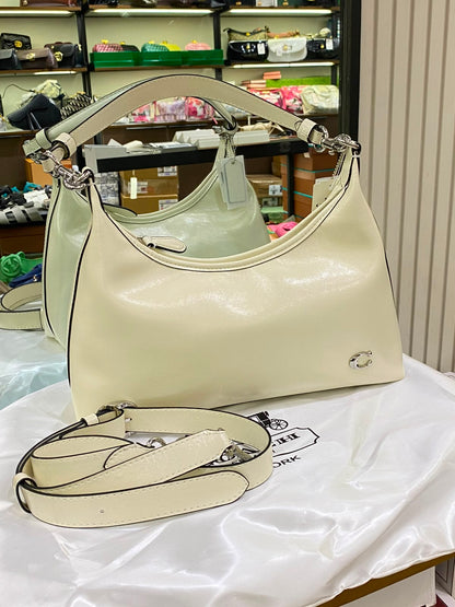 C-O-A-C-H Juliet Shoulder Bag – Everyday Luxe Women Bag (White)