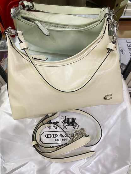C-O-A-C-H Juliet Shoulder Bag – Everyday Luxe Women Bag (White)