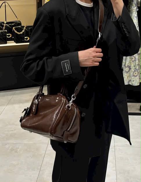 C-O-A-C-H Cube Rogue 20 – Premium Luxe Women Bag (Brown)