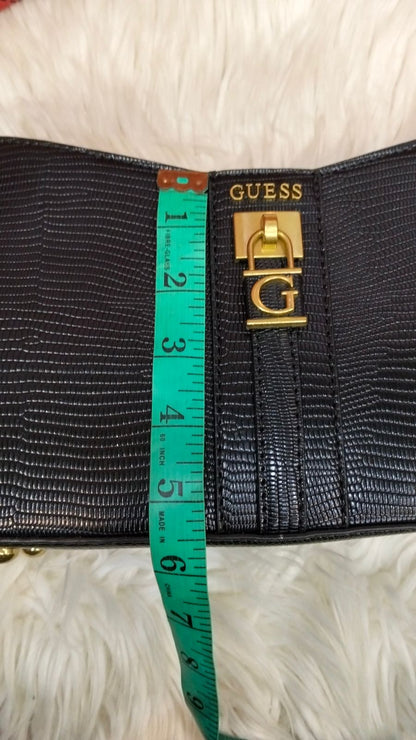 G-U-E-S-S Chic Shoulder Women Bags – Master Quality Collection (Black/Gold)
