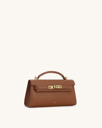 J-W P-E-I Noor Top Handle Bag – Modern Luxe Women Bag (Brown)