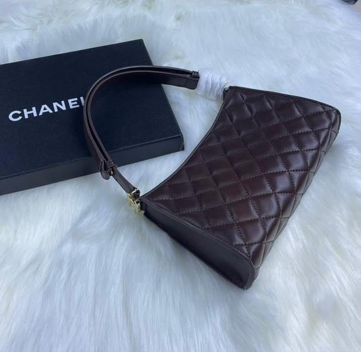 C-H-A-N-E-L 26x Christmas Limited Edition Hobo Shoulder Bag – Luxury Women Bag (Brown)